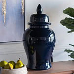 Ваза с крышкой однотонная Высота 48 см Chinoiserie Ceramics варинант исполнения - 3 | Loft Concept в Перми