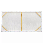 Панно декоративное с ручной росписью Gray Strokes варинант исполнения - 4 | Loft Concept в Перми