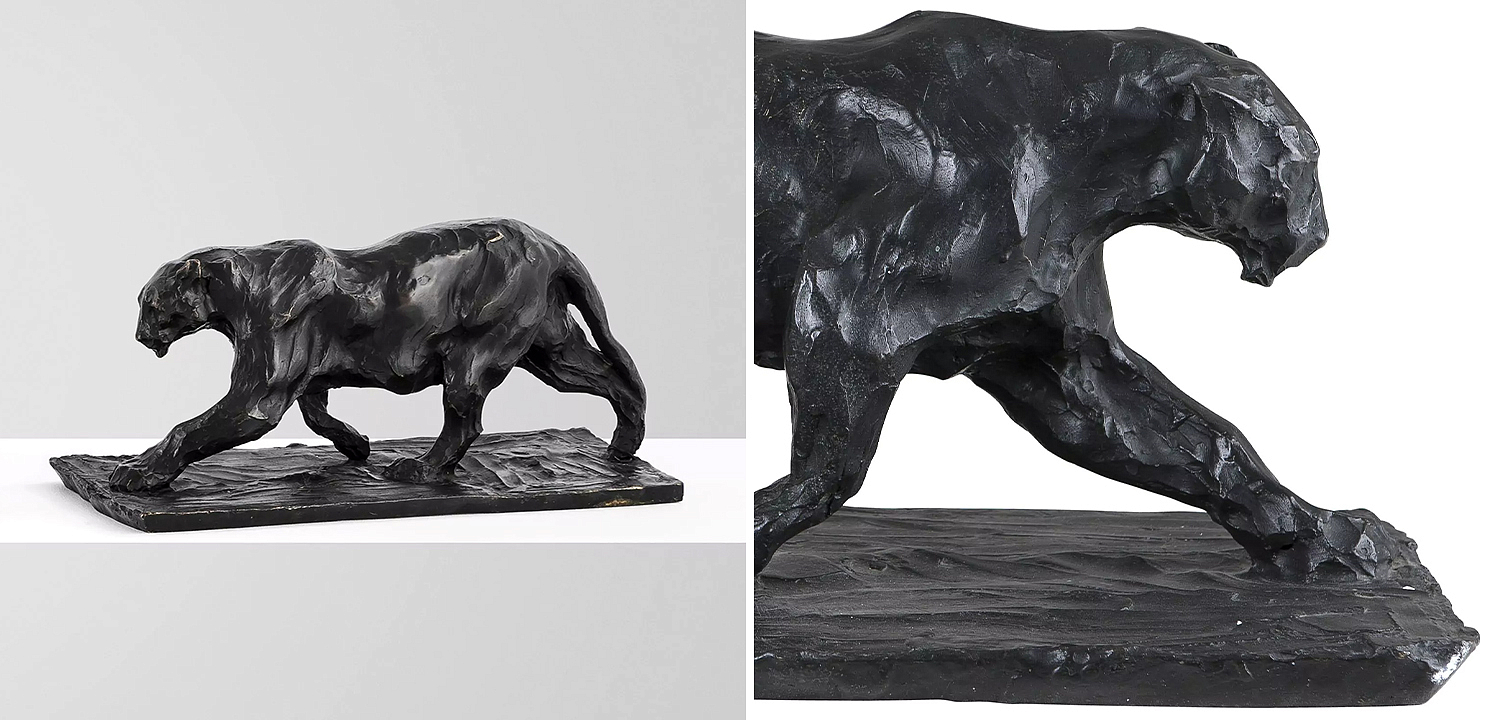 Декоративная статуэтка Eichholtz Jaguar Art Deco Декоративная статуэтка Eichholtz Jaguar Art Deco - Loft-Concept в Перми