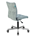 Офисное кресло в серо-голубом велюре Bureaucrats варинант исполнения - 4 | Loft Concept в Перми