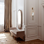 Бра с хрустальным плафоном Renee Golden Glass Drops Light Wall Lamp варинант исполнения - 2 | Loft Concept в Перми