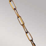 Подвесной светильник со стальным плафоном и белым матовым стеклянным шаром Feiss варинант исполнения - 8 | Loft Concept в Перми