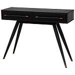 Консоль с 2-мя ящиками Idoya Black Console варинант исполнения - 1 | Loft Concept в Перми