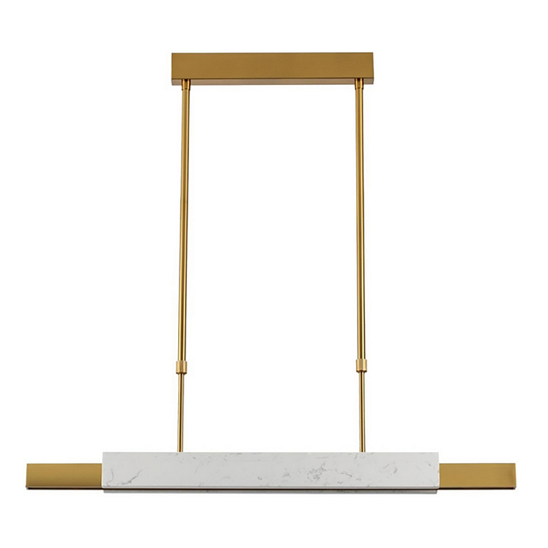 Подвесной светильник BERT FRANK белый Золотой Белый Мрамор Bianco в Перми | Loft Concept 