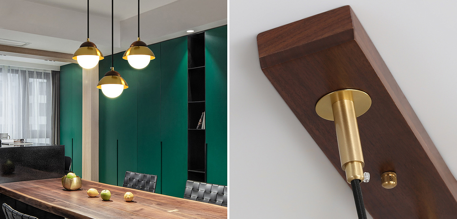Линейный светильник Roch Linear Pendant Wooden Eco Light Линейный светильник Roch Linear Pendant Wooden Eco Light - Loft-Concept в Перми