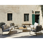 Дизайнерское уличное кресло на металлическом каркасе PHOENIX Armchair варинант исполнения - 5 | Loft Concept в Перми