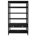 Стеллаж с двумя ящиками Elsa Dreams Black варинант исполнения - 5 | Loft Concept в Перми