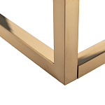 Консоль с ящиками зеркальная с золотым декором Gold Painted Mirror Console варинант исполнения - 4 | Loft Concept в Перми