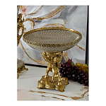 Чаша фарфоровая на двух бронзовых ангелах Eden Garden варинант исполнения - 3 | Loft Concept в Перми