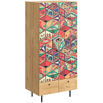 Шкаф с принтом Dominoes варинант исполнения - 1 | Loft Concept в Перми