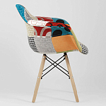 Стул с обивкой в стиле Patchwork варинант исполнения - 3 | Loft Concept в Перми