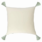 Подушка с цветочным принтом и кисточками Blooming Elegance Daisy варинант исполнения - 4 | Loft Concept в Перми