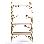 Стеллаж металлический с птичками Primavera варинант исполнения - 1 | Loft Concept в Перми