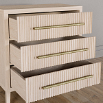 Комод Primo с 3 выдвижными ящиками Светлый дуб варинант исполнения - 6 | Loft Concept в Перми