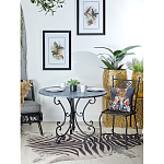 Столик кованный в прованском стиле Vaucluse варинант исполнения - 3 | Loft Concept в Перми