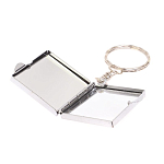 Зеркало брелок складное двухстороннее из натурального камня Серафинит Stone Mirrors варинант исполнения - 7 | Loft Concept в Перми