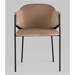 Стул Brace велюр капучино варинант исполнения - 4 | Loft Concept в Перми