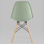 Пластиковый стул на ножках из массива бука Eames Mint варинант исполнения - 4 | Loft Concept в Перми