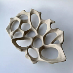 Блюдо «Бежевый коралл» варинант исполнения - 2 | Loft Concept в Перми