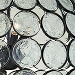 Люстра в форме шара из круглых декоративных элементов Circle of Light варинант исполнения - 2 | Loft Concept в Перми