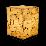 Торшер прямоугольный из натурального камня Calcite Geometry варинант исполнения - 5 | Loft Concept в Перми