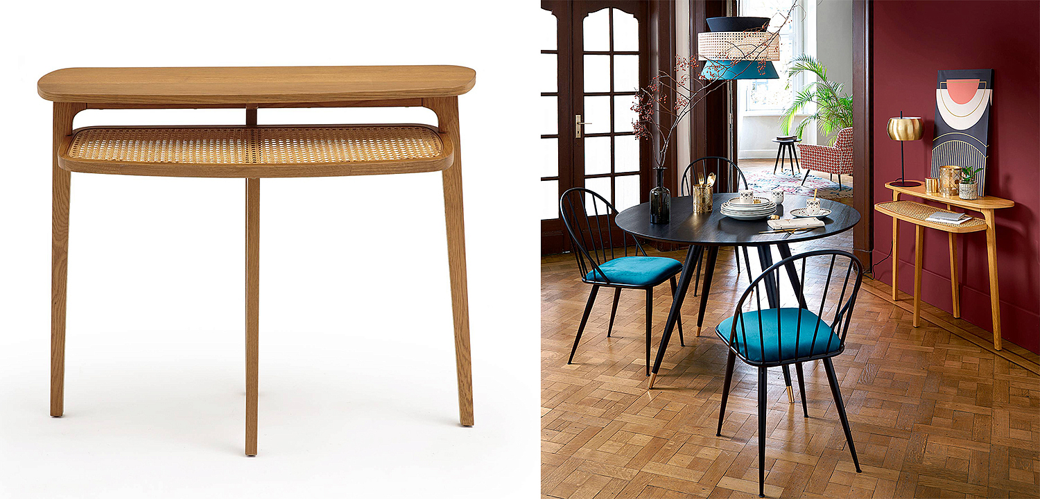 Консоль Morten Wicker Console Консоль Morten Wicker Console - Loft-Concept в Перми