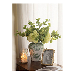 Ваза с зелеными цветочными и птичьими мотивами Vase Inspired by Nature варинант исполнения - 7 | Loft Concept в Перми