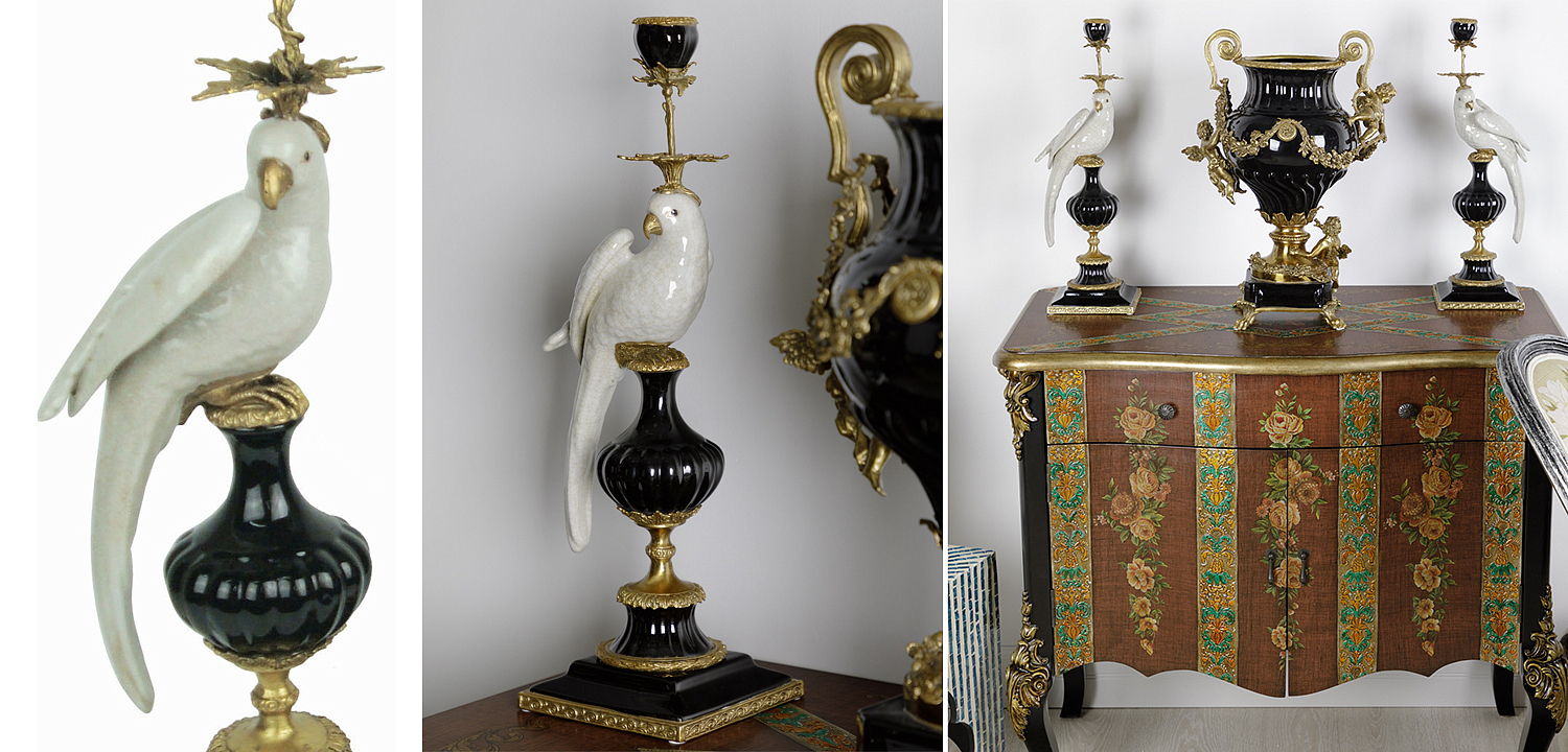Подсвечник White Parrot Подсвечник White Parrot - Loft-Concept в Перми
