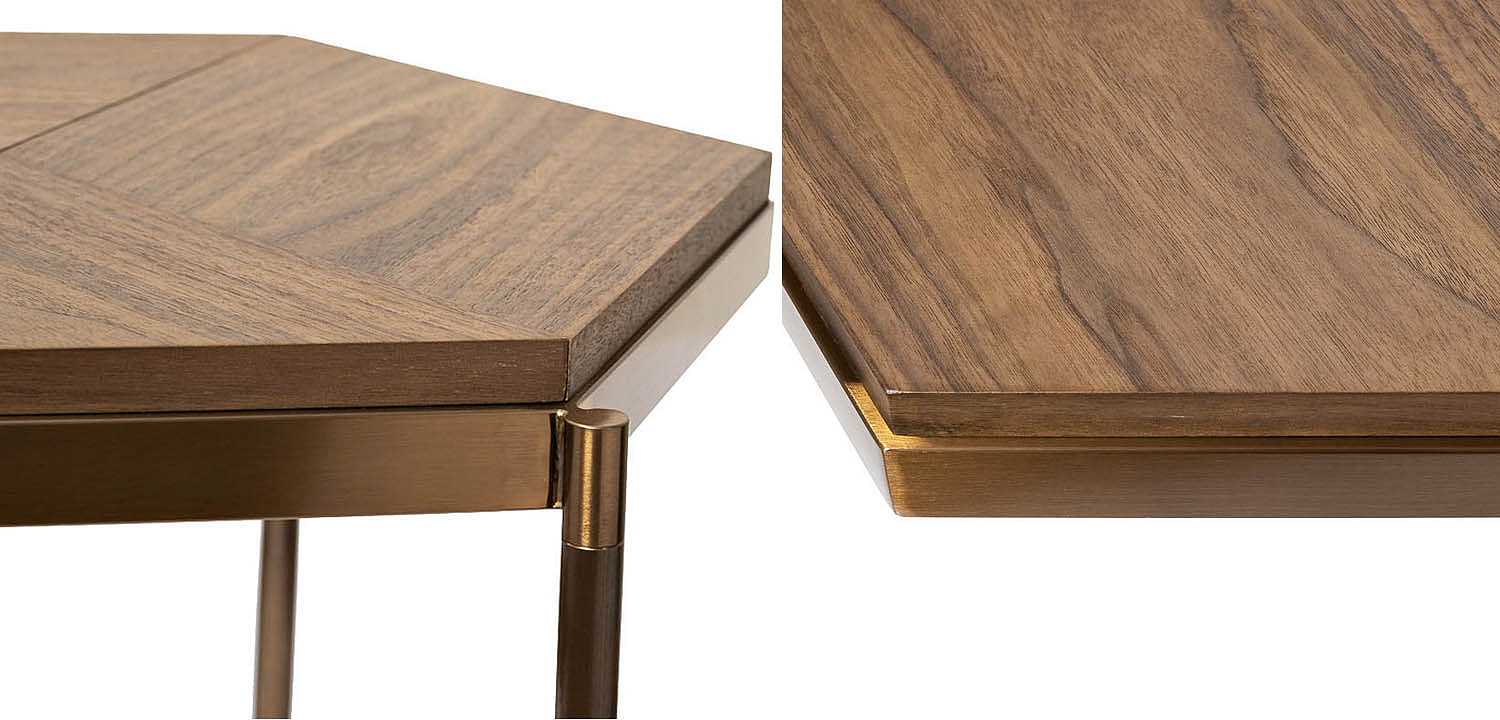 Приставной стол Hexagonal Side Table Приставной стол Hexagonal Side Table - Loft-Concept в Перми