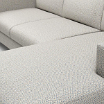 Мебельная ткань Шенилл серо-голубой цвет 142 см T4-47 варинант исполнения - 12 | Loft Concept в Перми