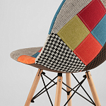 Стул с обивкой в технике пэчворк DSW варинант исполнения - 6 | Loft Concept в Перми