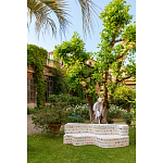 Дизайнерский модульный диван волнистой формы с цветным принтом Poltronova Superonda Sofa варинант исполнения - 44 | Loft Concept в Перми