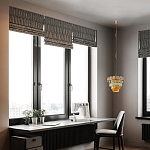 Люстра конусовидная с каскадом из разноцветных круглых подвесов Key Lustar варинант исполнения - 5 | Loft Concept в Перми