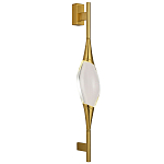 Бра с хрустальным плафоном Renee Brass Glass Drops Light Wall Lamp варинант исполнения - 1 | Loft Concept в Перми