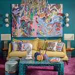 Homer Simpson in Paradise картина акрил на холсте варинант исполнения - 1 | Loft Concept в Перми