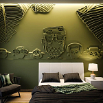 Барельеф OWLS варинант исполнения - 2 | Loft Concept в Перми