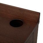 Рабочий стол из массива ясеня Marleen Brown Desk варинант исполнения - 2 | Loft Concept в Перми