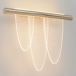 Бра с тремя элементами в форме лепестков и металлическим основанием DALI Tonin Casa варинант исполнения - 1 | Loft Concept в Перми