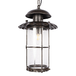 Уличный подвесной светильник с цилиндрическим плафоном на цепи Elysian Lanterns варинант исполнения - 5 | Loft Concept в Перми