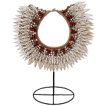 Этническое ожерелье из ракушек на подставке Ethnic Necklace Sharp Lacy Shells варинант исполнения - 1 | Loft Concept в Перми