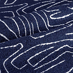 Мебельная ткань Букле синий цвет 140 см T3-8 варинант исполнения - 1 | Loft Concept в Перми