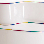 Дизайнерский модульный диван волнистой формы с цветным принтом Poltronova Superonda Sofa варинант исполнения - 39 | Loft Concept в Перми