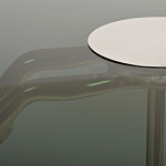 Столик журнальный на основании в виде фигурки девушки Maiden варинант исполнения - 2 | Loft Concept в Перми