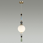 Подвесной светильник со вставками из керамики SkyEast Duo варинант исполнения - 4 | Loft Concept в Перми