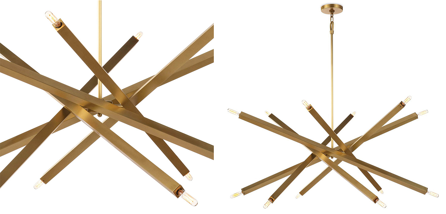 Люстра Blathmac Brass Chandelier Люстра Blathmac Brass Chandelier - Loft-Concept в Перми