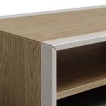 Стол журнальный в стиле лофт с полкой для хранения Warm Industrial варинант исполнения - 5 | Loft Concept в Перми