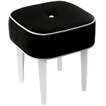 Квадратный мягкий пуф на белых ножках Winton Pouf Square варинант исполнения - 9 | Loft Concept в Перми