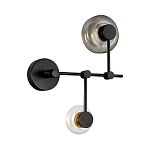 Бра с 2-мя плафонами разного диаметра и цвета Polyhedron варинант исполнения - 1 | Loft Concept в Перми