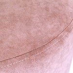 Банкетка овальная пыльно-розовый велюр на 4-х металлических ножках золотого цвета SANJAY варинант исполнения - 5 | Loft Concept в Перми