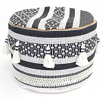Пуф  Black and White Ornament варинант исполнения - 1 | Loft Concept в Перми